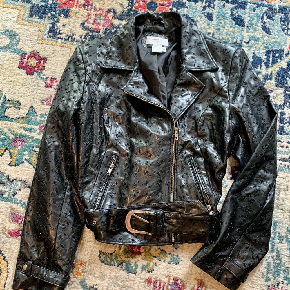 Vintage Newport News Pleather Jacket
